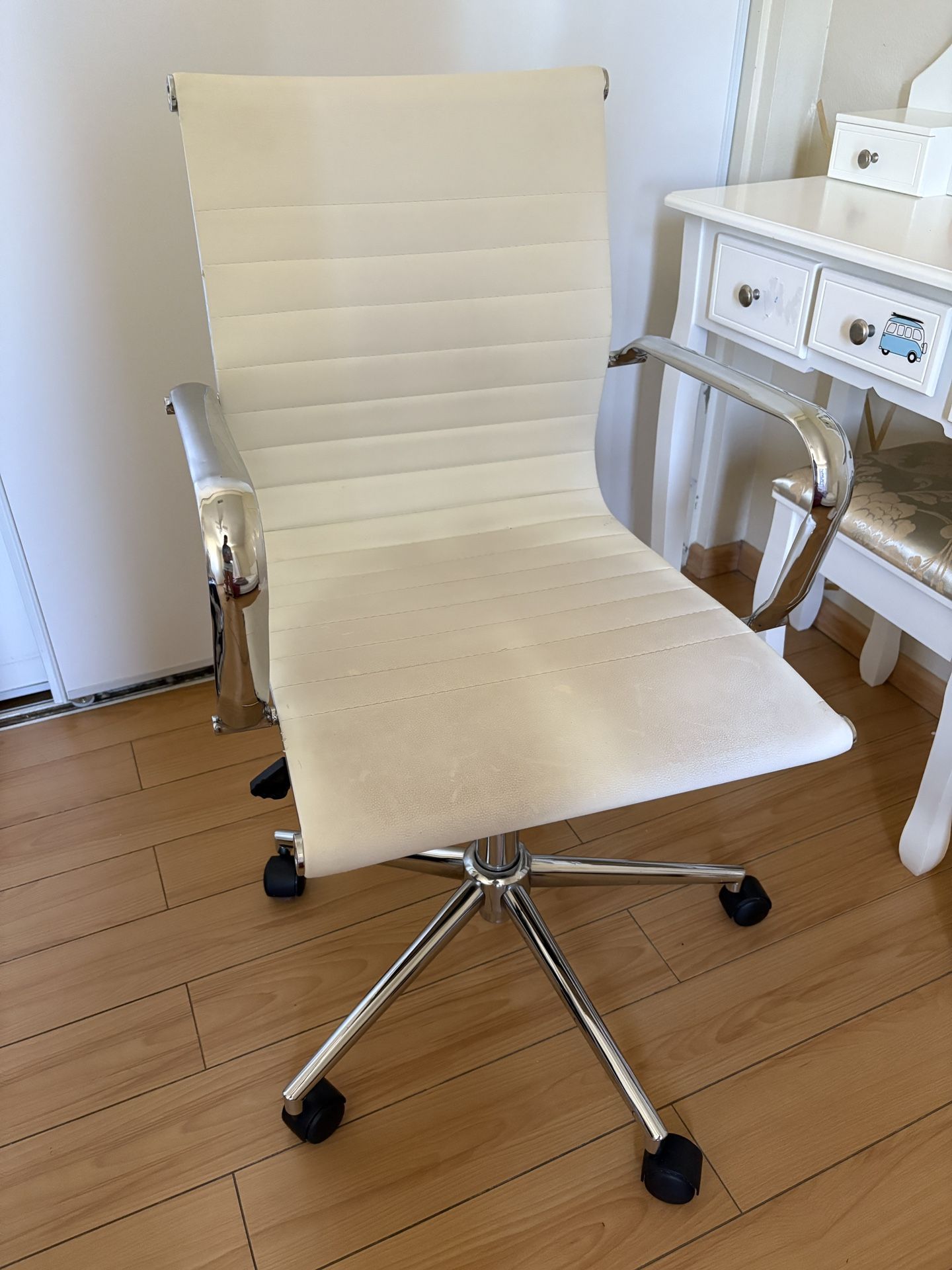 White office chair