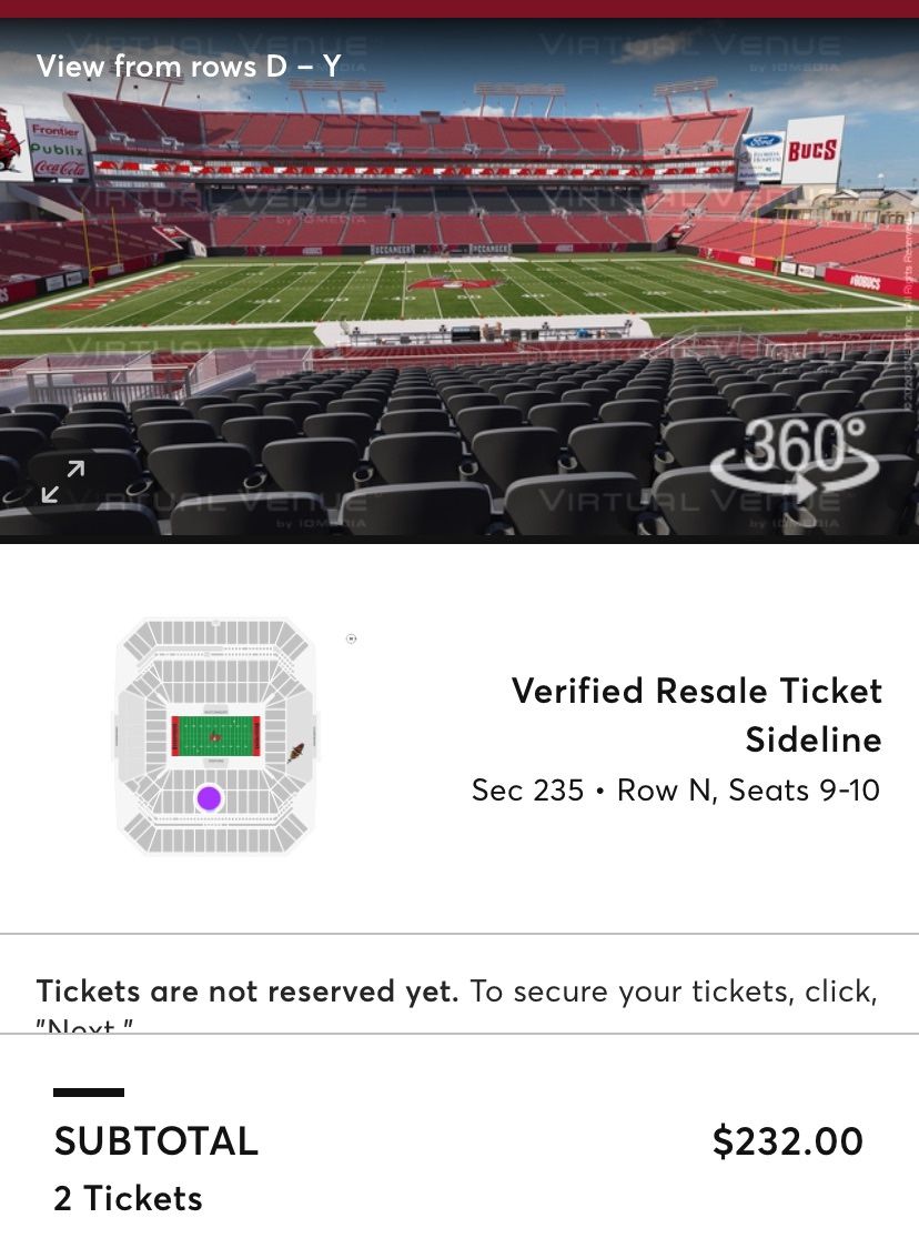 Bucs Game