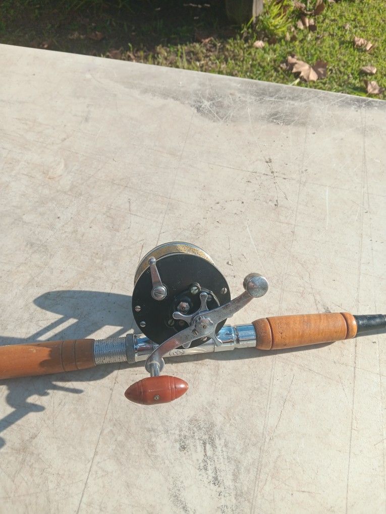 Penn # 60 Longbeach Reel On Martin Boat Rod