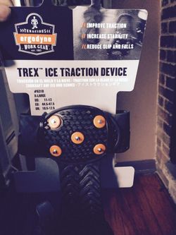 TREX ice traction device