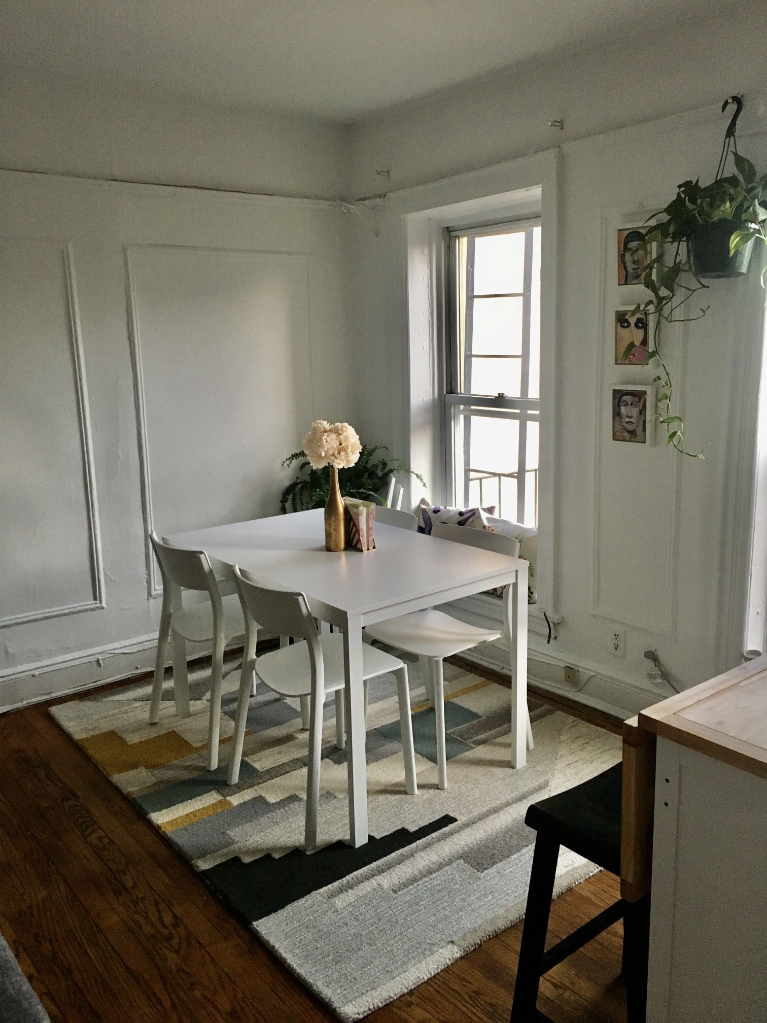IKEA Vangsta Extendable Table And 6x Janinge Chairs