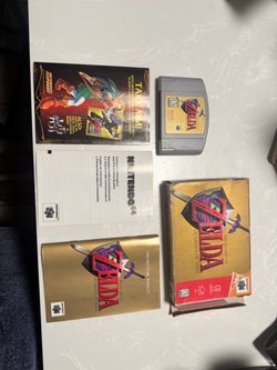 The Legend of Zelda Ocarina of Time cib