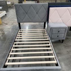 Twin Bed Frame With Mattress