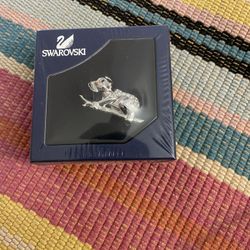 Swarovski Crystal Koala Silver Tone Pin Brooch New Sealed 1801686