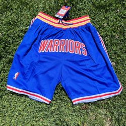 Warriors Just Don Shorts 