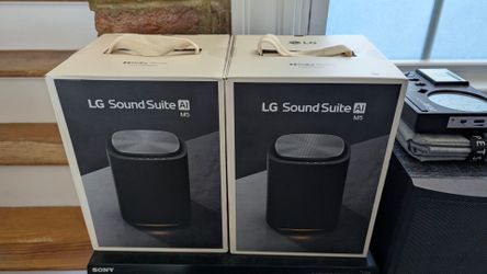 LG Sound Suite M5 Wireless Speakers (2) - Brand New, Unopened