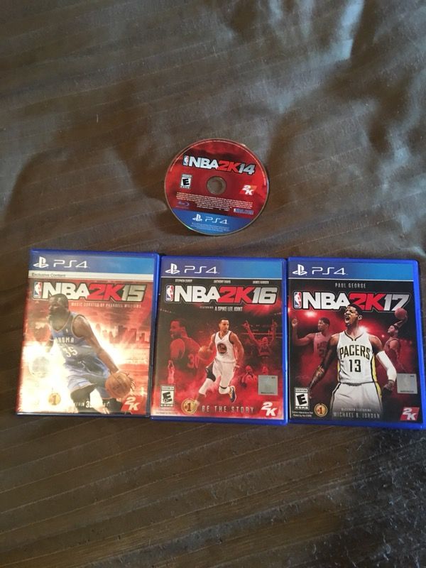 PS4 NBA 2K 14-17