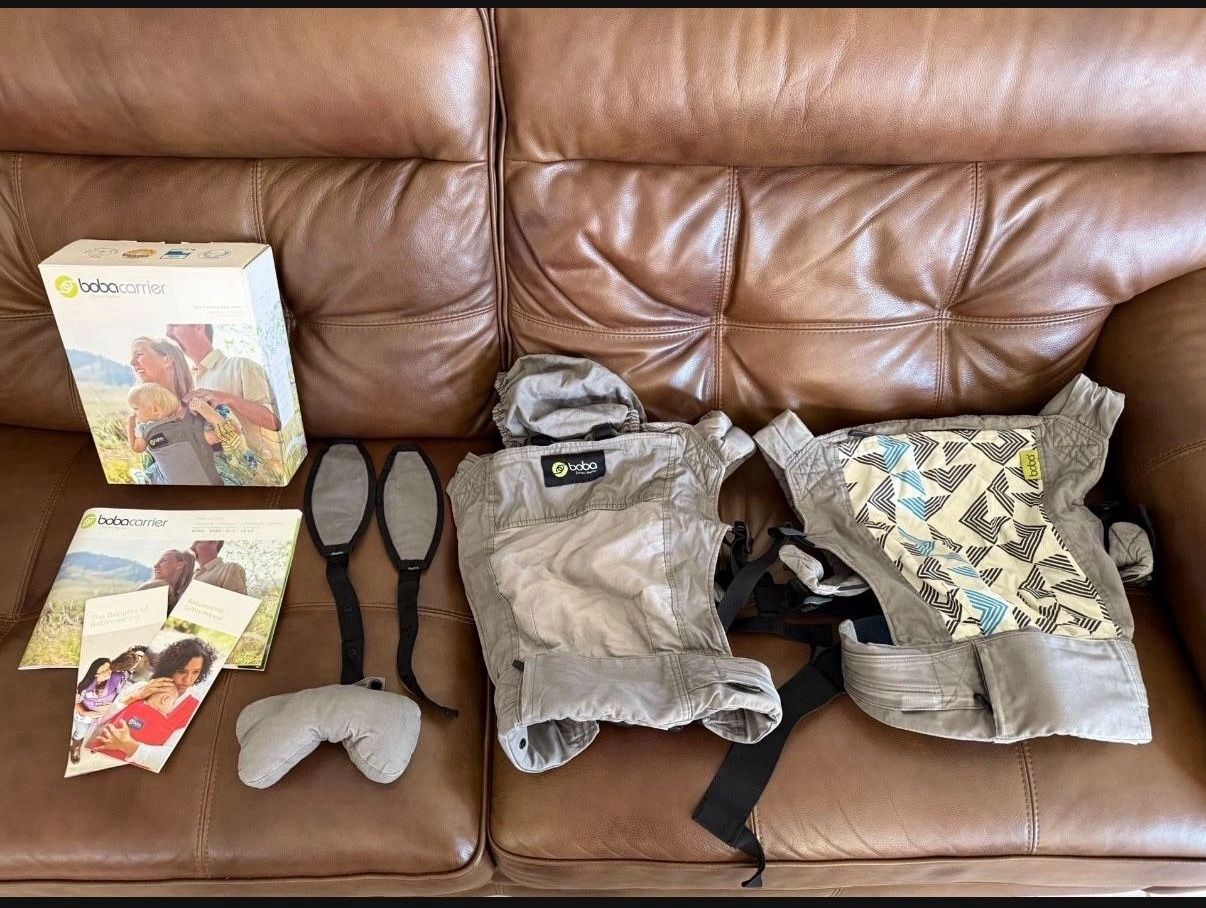 2x BOBA Baby Carriers Freedom Together Carrier