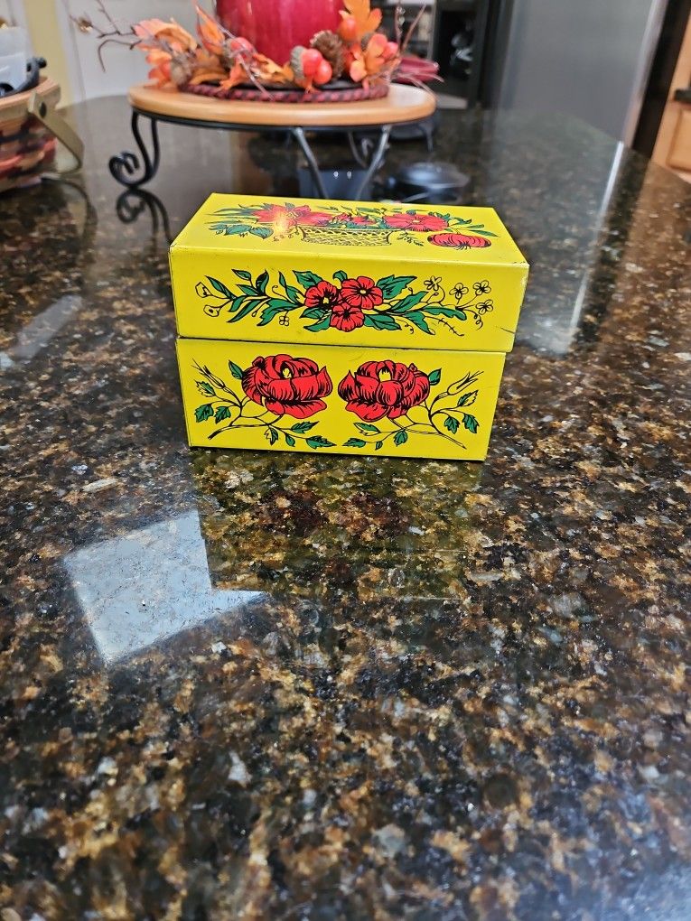 Old Syndicate Mfg. Co Recipe Box