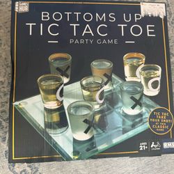 Bottoms Up Tic-Tac-Toe Game