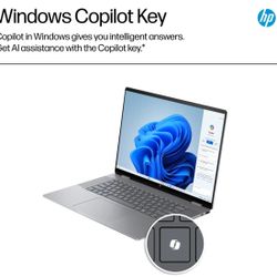 HP - Envy 2-in-1 16" 2K Touch-Screen Laptop