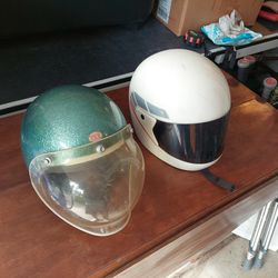 Vintage Motorcycle Helmets