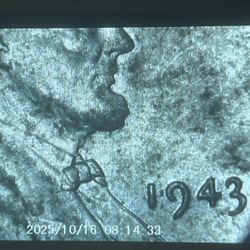 1943 War Error Wheat Penny Very Rare 