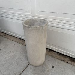 Cylinder Concrete Planter