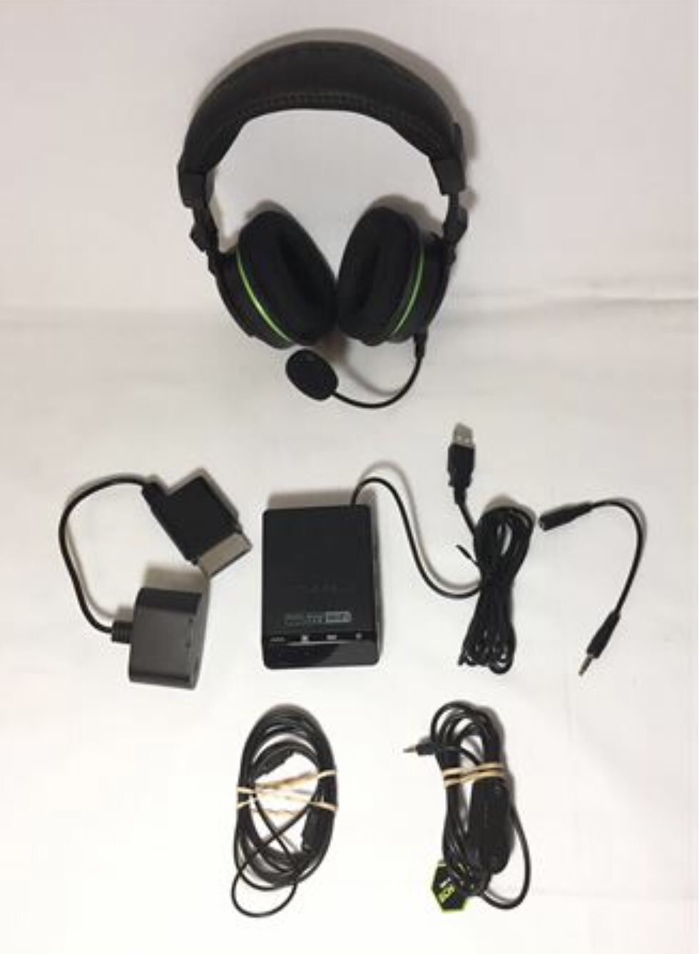 TurtleBeach Audio Headset for Video Gameplay Green/Black color w/Mic