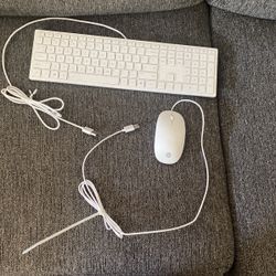 New Wired Mouse And Keyboard