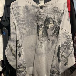 Vintage Wolf Sweatshirt 