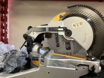 Dewalt Corded 12” Single Bevel Compound Miter Saw $270