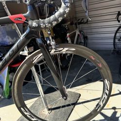 Zipp 50mm carbon tubular wheel