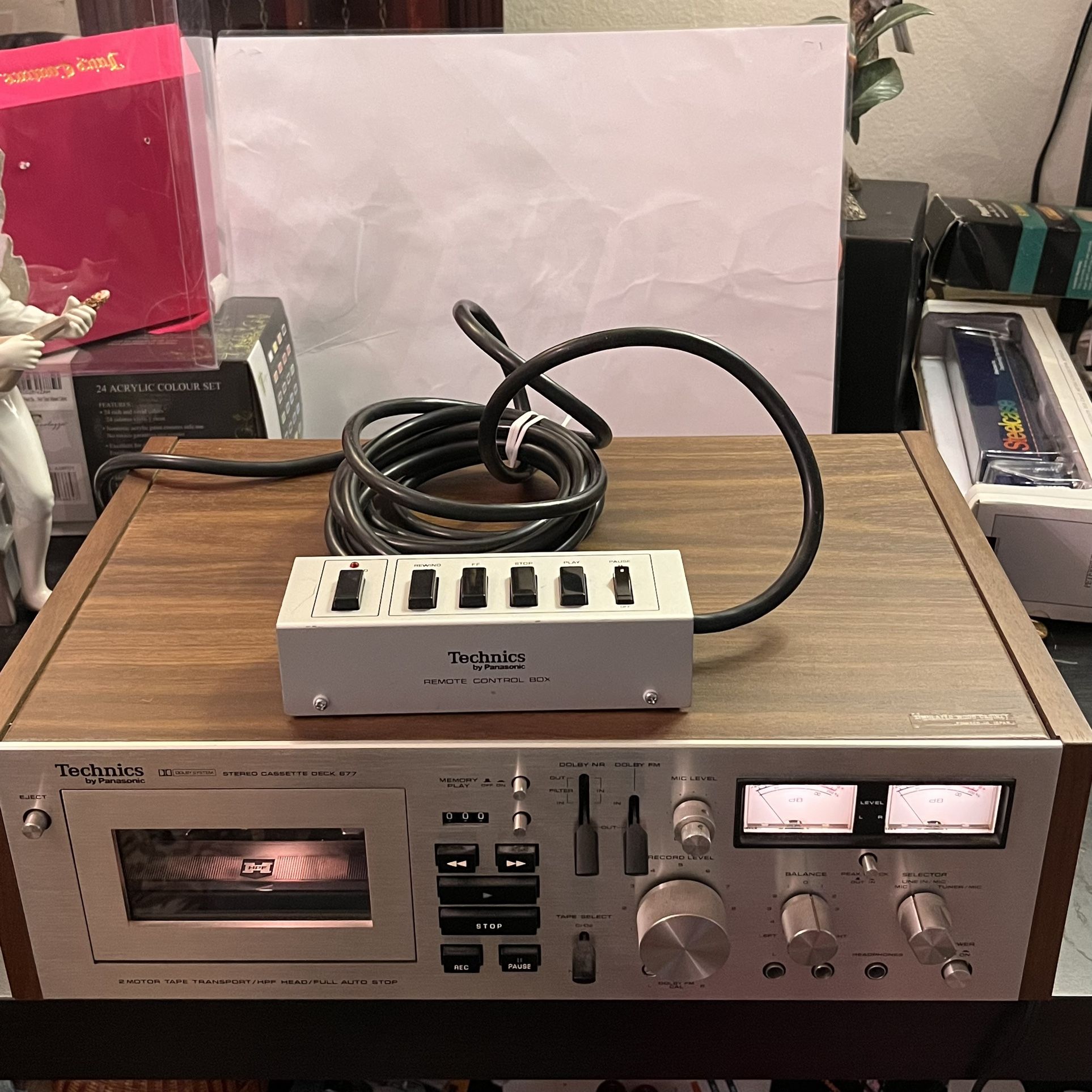 Rare Technics / Panasonic Industrial 677 Stereo Cassette Deck RS-677US