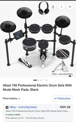Electric Drum Set Brand New