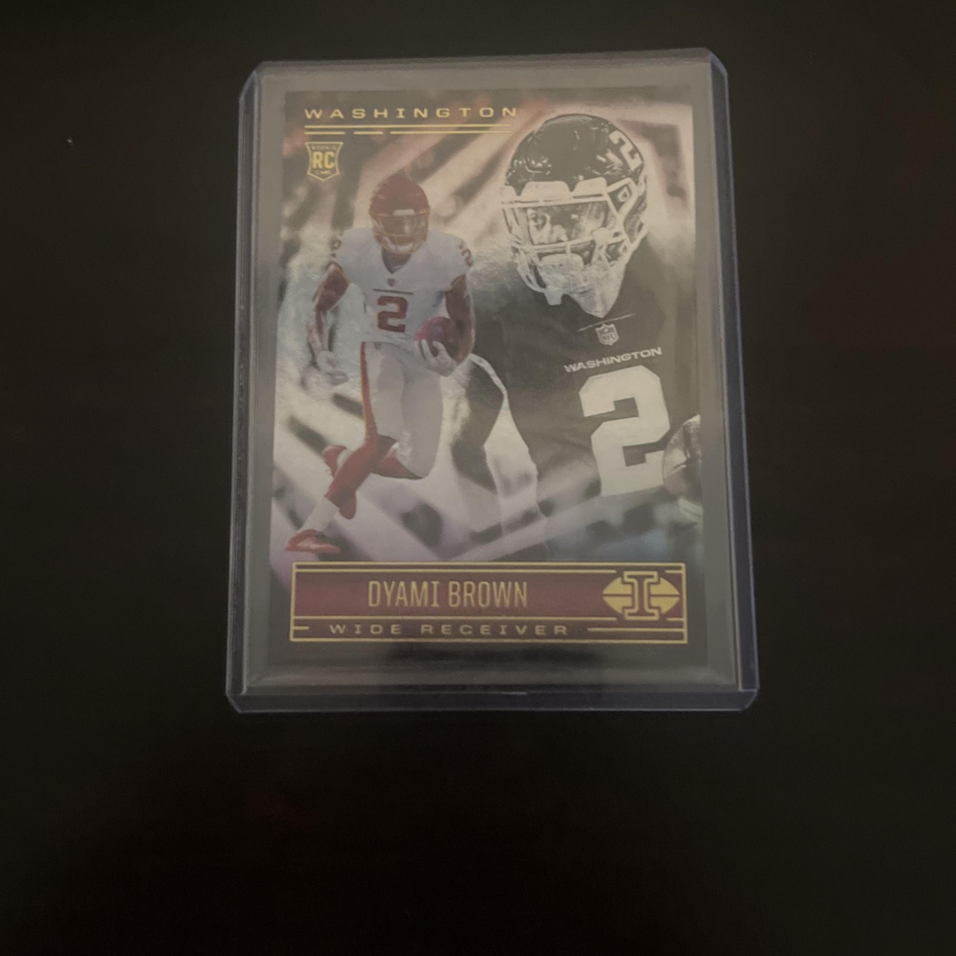 Dyami Brown 2021 Panini Illusions #81 Rookie RC STARLIGHT SP