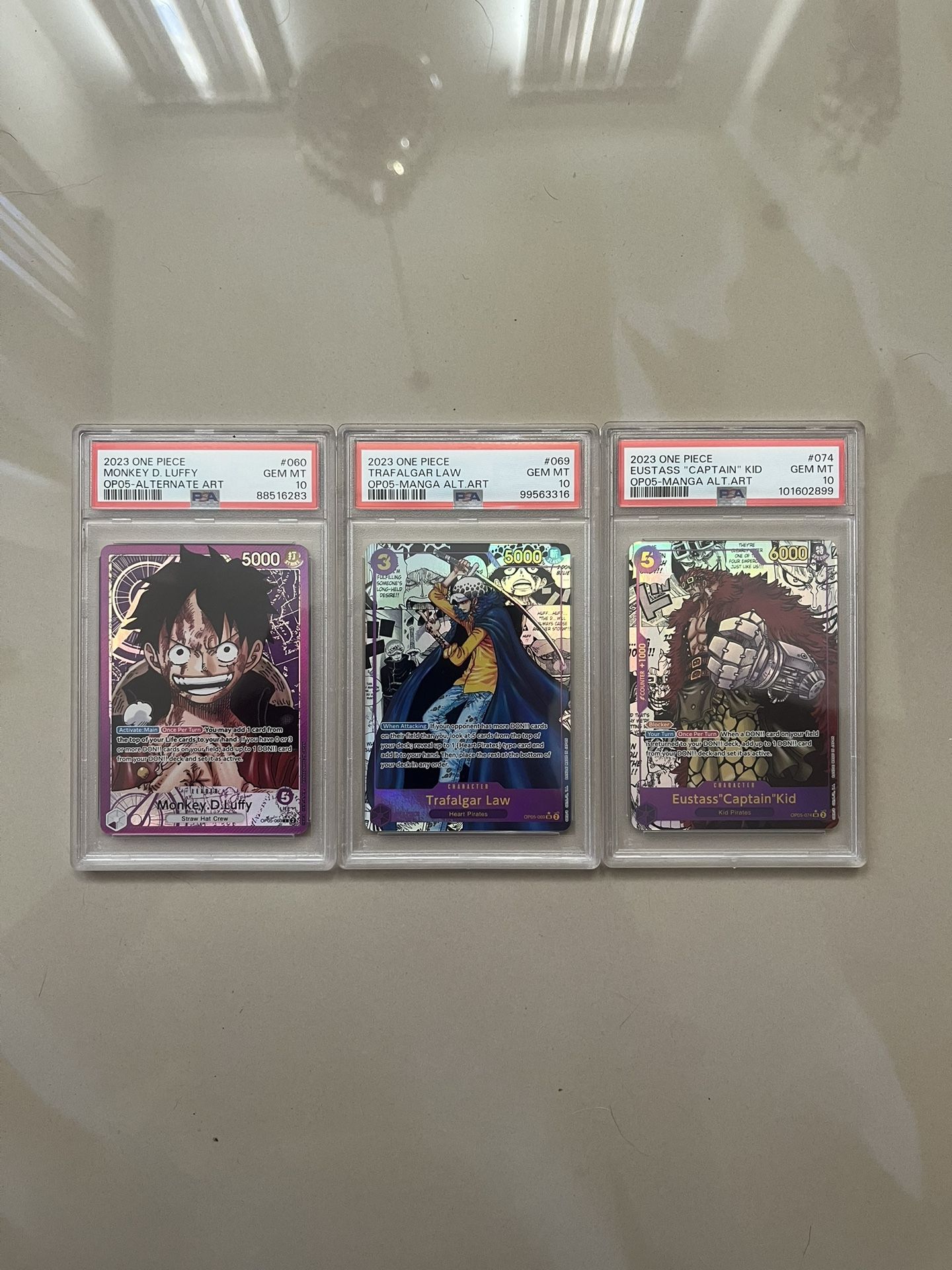 OP05 Manga/Leader alt Art For Trade