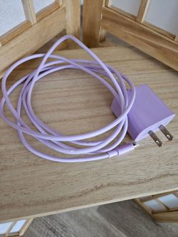 Lavender iPhone Charger (NOT C TYPE)