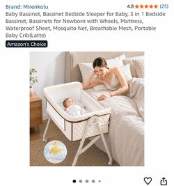 Bedside crib