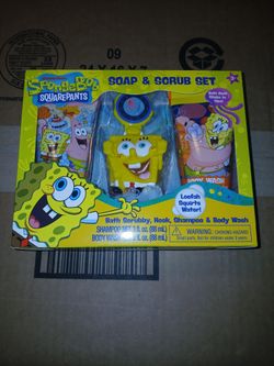 Sponge Bob Child Bath Set 
