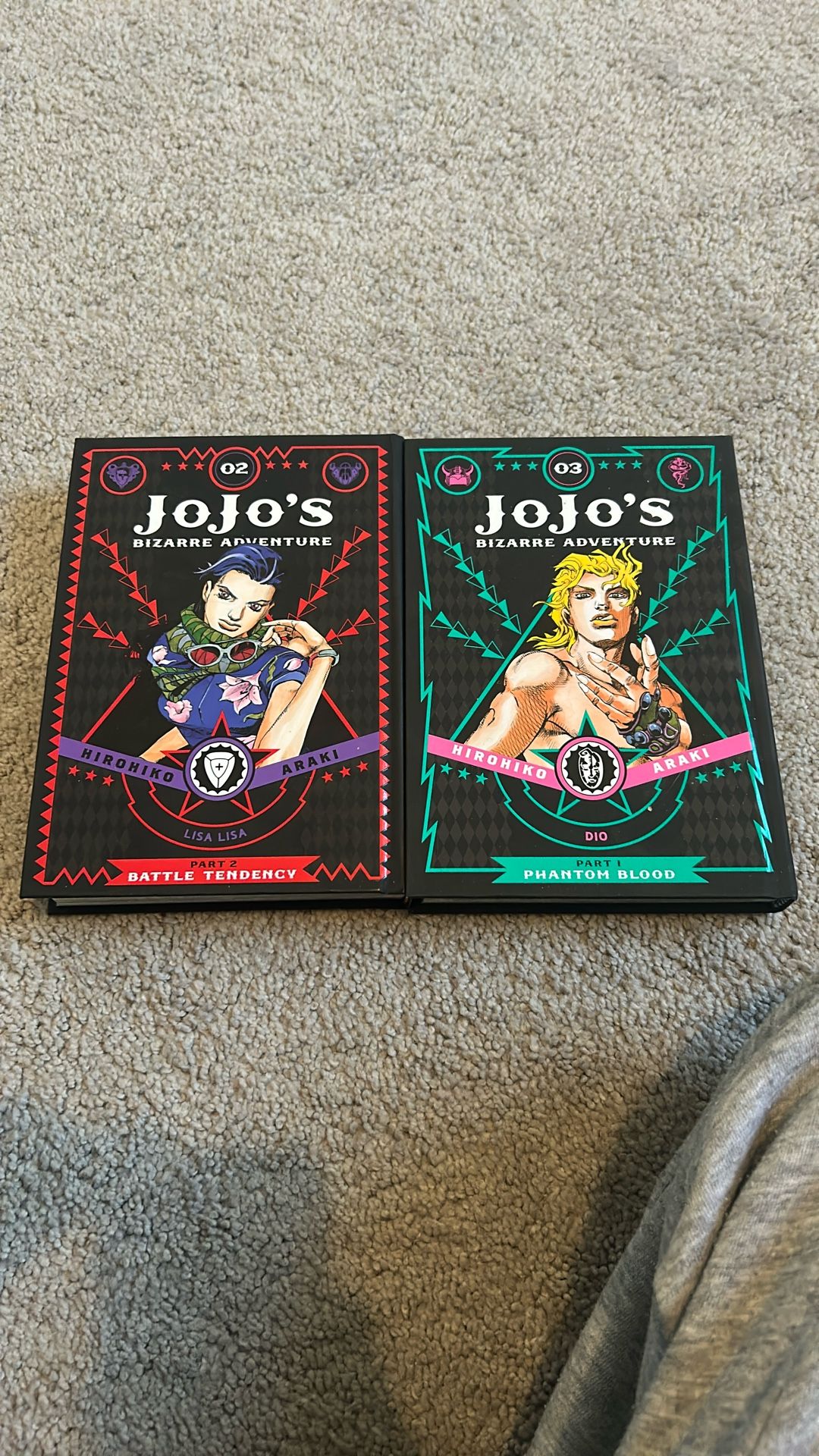 Jojos Bizarre Adventure Part 1 and 2