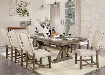 Dining Set 9 Piece Brand New 