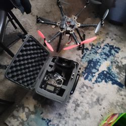 Drone With Remote And Goggles
