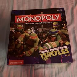 TMNT Monopoly board game