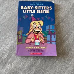baby sitters little sister karens birthday book