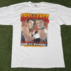 Vintage 90s Oscar De La Hoya Boxing Tee Sports Shirt 