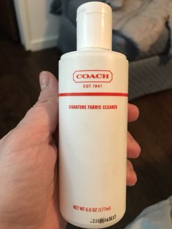 Coach cleaner