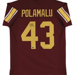 Troy Polamalu Auto Jersey 