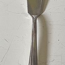 Flat handle master butter knife 6 ¾"  - Holmes & Edwards ROMANCE International Silver Plate 1952 CHOICE Flatware