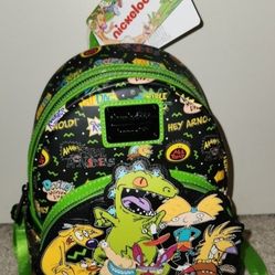 Retro Nickelodeon Loungefly Mini Backpack