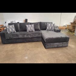 Grey Sectional For $989