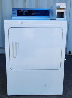 Refurbished General Electric DCCD330GG0WC Coin OP Front Load Gas Dryer