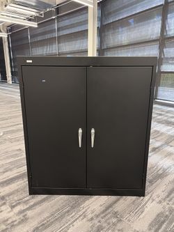 Hon SC1842P Brigade 36" x 18 1/4"x 41 3/4" Black Storage Cabinet
