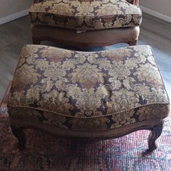 Chair and Ottoman 