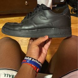 Nike Black Air Forces