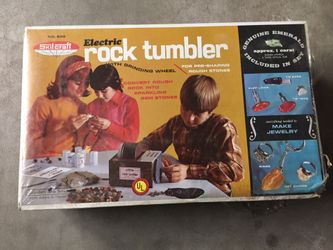 New Retro Vintage Skillcraft Electric Rock Tumbler
