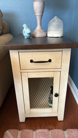 End tables with charging ports $75 each