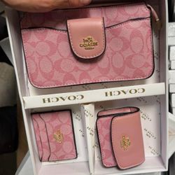 Coach Purse 3 Piece Set 