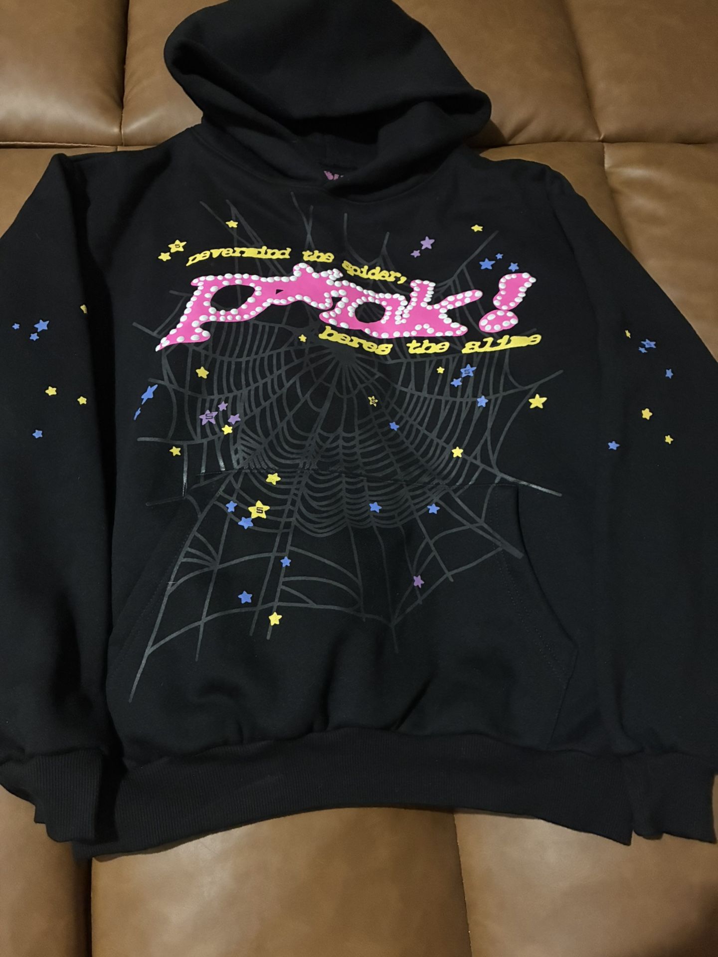 Spider Hoodie Pink 1:1