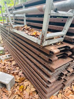 Construction Equipment Scaffolds and Planks